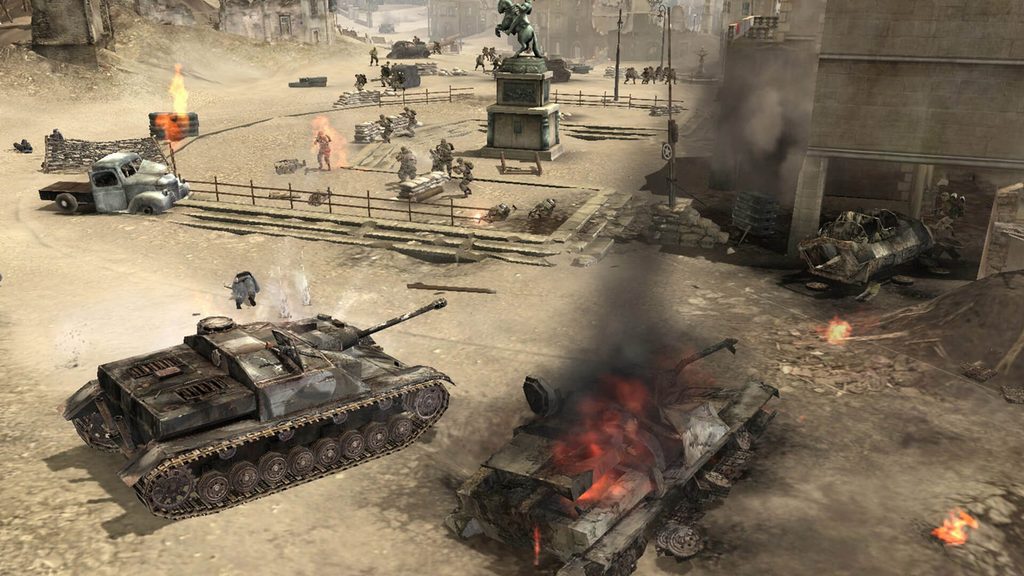 Company of Heroes — тактическая RTS о Второй мировой с захватом точек и разрушаемостью