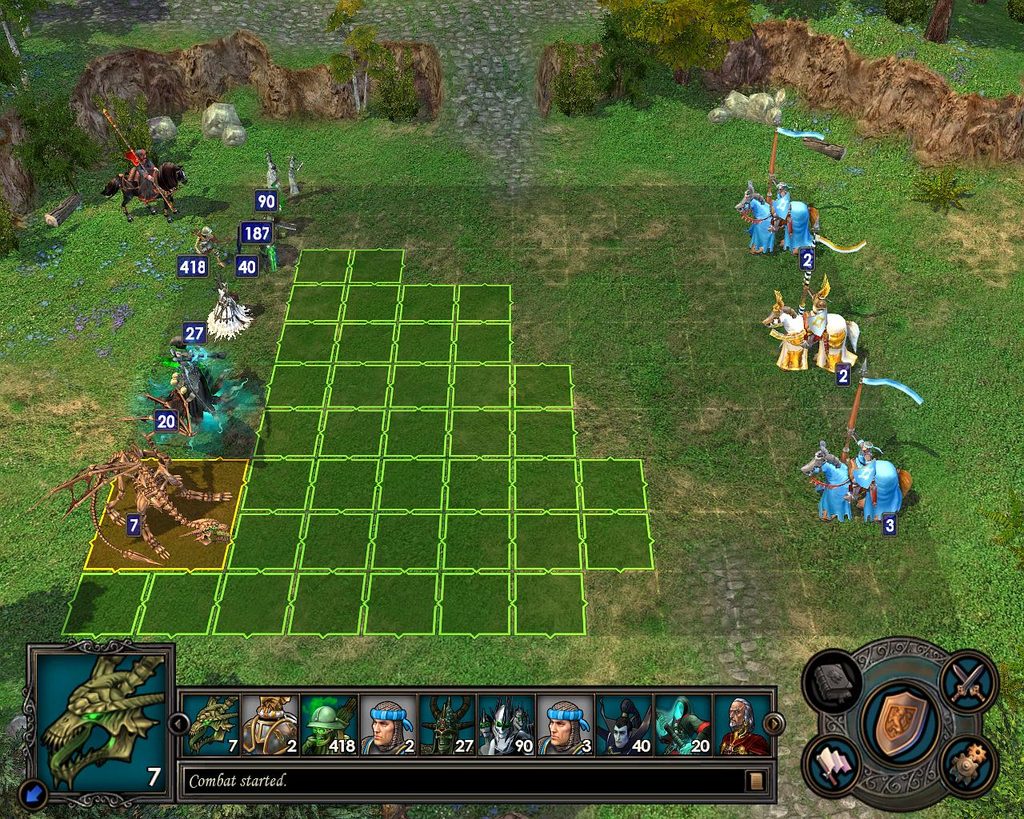 Heroes of Might and Magic V — пошаговая стратегия, продолжение легендарной серии в 3D