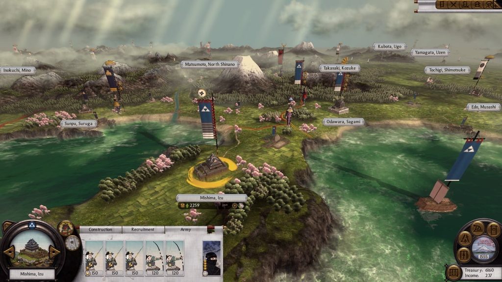 Total War: Shogun 2 — самураи, кланы и битвы в феодальной Японии